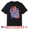 Gift For Nurses Heart Chambers Illustration Shirt