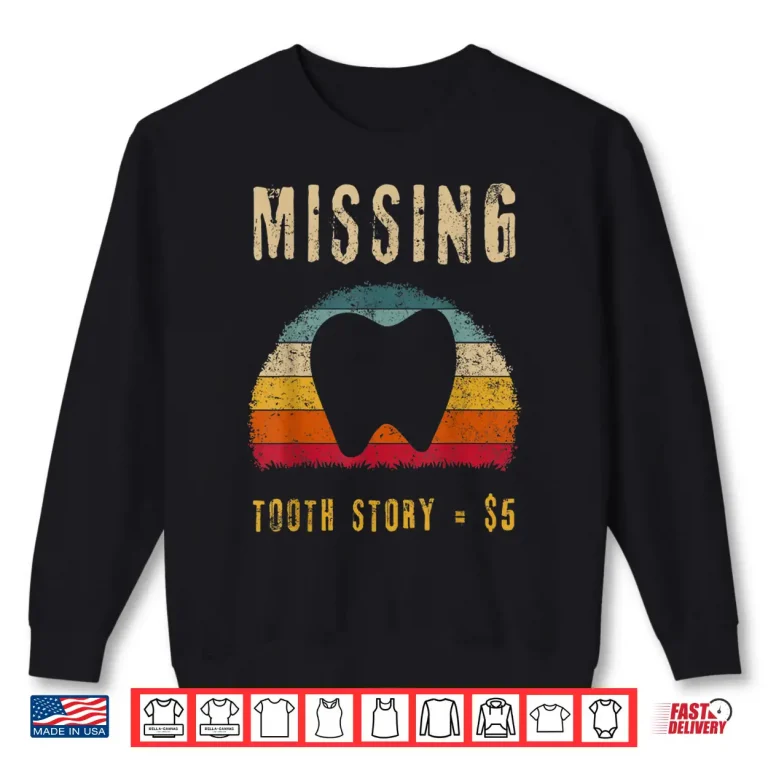 Sweatshirt Tooth Fairy Retro Vintage Dental Hygienist Dentists Shirt