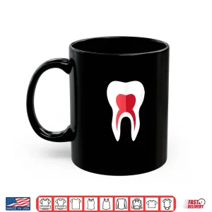 Mug Valentine Dental Heart Tooth Endodontics Dentists Valentines Shirt