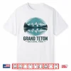 Grand Teton National Park Retro Outdoor Us National Park Shirt