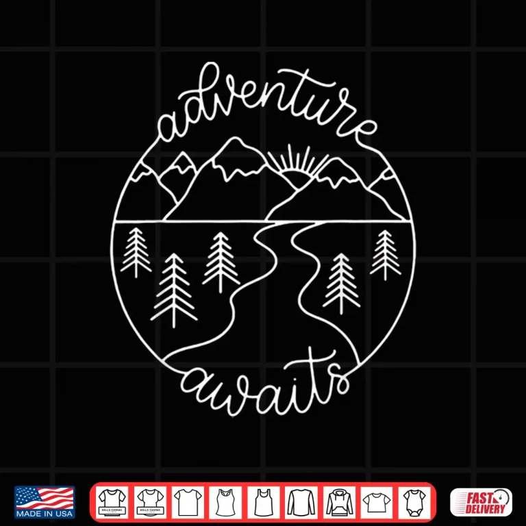 Design Happy Camper Adventure Awaits Summer Vacation Gift For Women Shirt