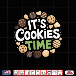 Design ItS Cookie Time Scout For Girls Cookie Girls Camping Family Shirt