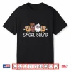 Smore Squad Camping Campfire Chocolate Marshmallow S’Mores Shirt