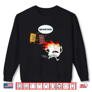 Sweatshirt Smores SMores Marshmallow Camping Roasting Bonfire Shirt