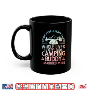 Mug Funny Camping Art For Men Women Camper Couple Camping Lovers Shirt