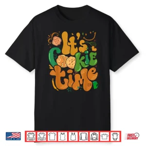 It’S Cookie Time Scout Girl Cookie Girls Kids Camping Family Shirt