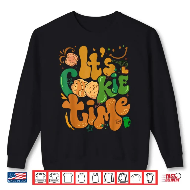 Sweatshirt ItS Cookie Time Scout Girl Cookie Girls Kids Camping Family Shirt