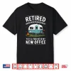 Retirement Retired Funny Camper Camp Camping Shirt