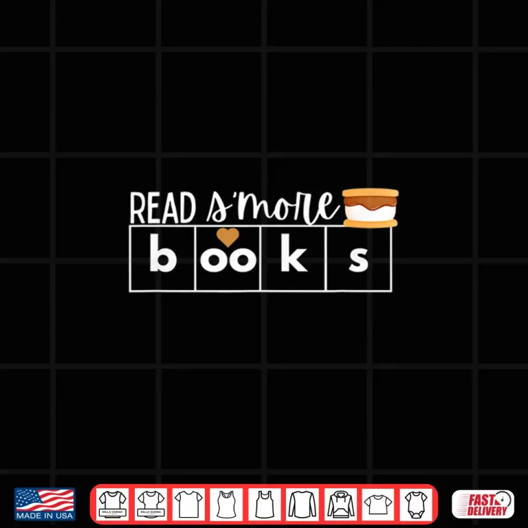 Design Read SMore Books Camping Themed Literacy Night Shirt