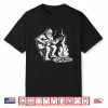 Bigfoot Sasquatch Guitar Campfire Camping Men Women Kids Shirt