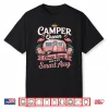 Camper Queen Classy Sassy Smart Assy Camping Rv Gifts Women Shirt