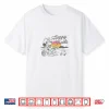 Disney Mickey Happy Trails Color Pop Sunset Camping Shirt