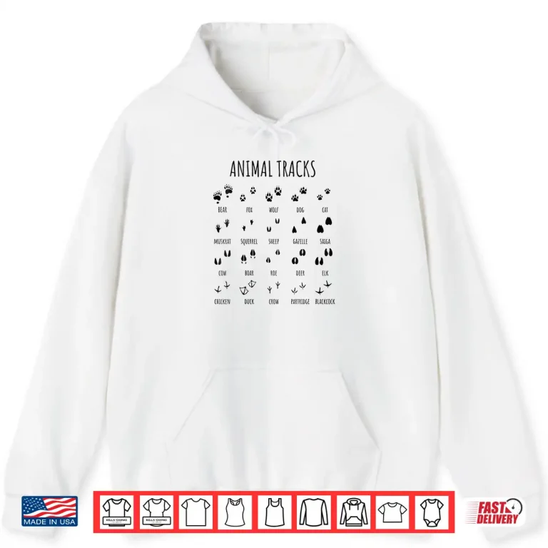 Kids Nature Explorer Shirt Animal Tracks Tee For Camping Hiking 1 Hoodie Kids Nature Explorer Shirt Animal Tracks Tee For Camping Hiking