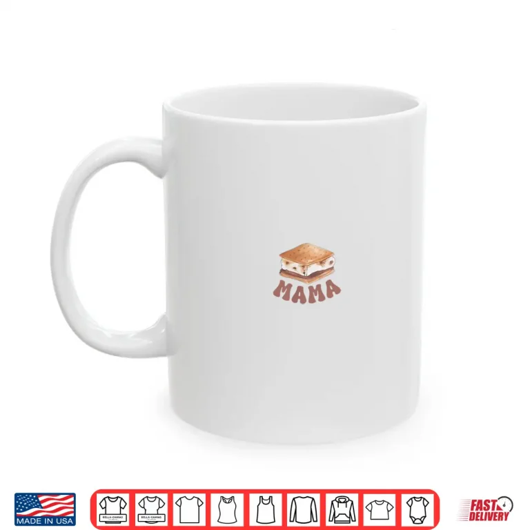 Mug Mama SMore First Birthday Camping To Be One 1St Family Shirt