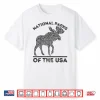 National Parks Moose Hiking Travel Camping Outdoors Usa Shirt