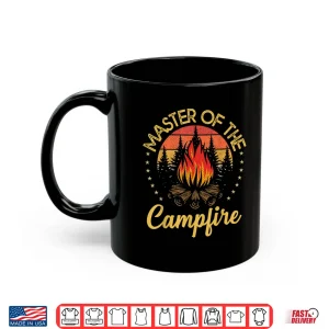 Mug Master Of The Campfire Vintage Camping Lovers Shirt