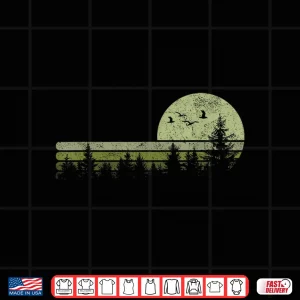 Vintage Forest Nature Trees Wildlife Shirt 4 Design Vintage Forest Nature Trees Wildlife Shirt