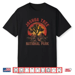 Vintage National Park Retro Outdoor Camping Hike Joshua Tree Shirt