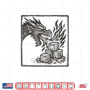 Design Melt Ice Dragon Shirt