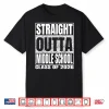 Straight Outta Middle School Funny 2026 Middle Graduation Shirt