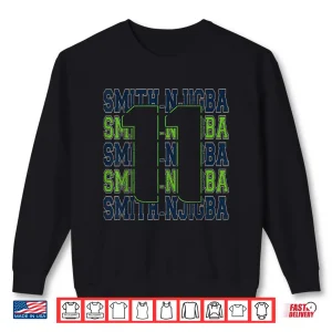 Sweatshirt Vintage Smith Distressed Njigba Jsn Sports Spirit Name No.11 Shirt