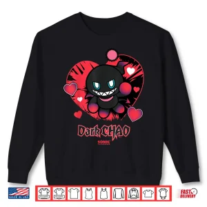 Sweatshirt Sonic The Hedgehog Dark Chao ValentineS Day Shirt