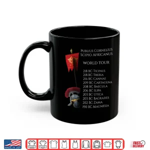 Mug Ancient Roman History Spqr Scipio Africanus World Tour Shirt