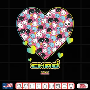 Design Sonic The Hedgehog Sweet Chao ValentineS Day Shirt