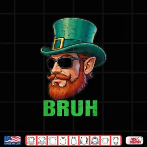 Design Funny Leprechaun Bruh St Patricks Day For Mens Boys Teens Shirt