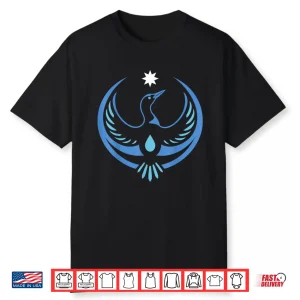 Minnesota Bird Symbol Reb L Loon Shirt