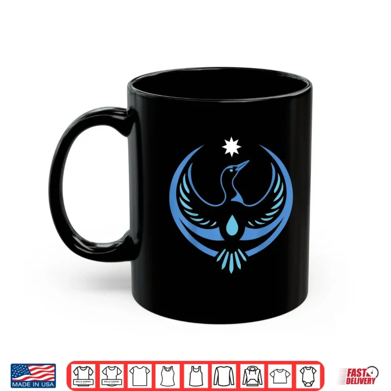 Mug Minnesota Bird Symbol Reb L Loon Shirt