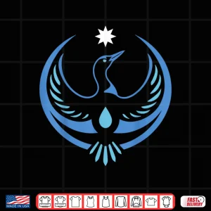 Design Minnesota Bird Symbol Reb L Loon Shirt