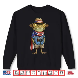 Sweatshirt Puerto Rican Flag Coqui Frog Puerto Rico Taino Boricua Shirt