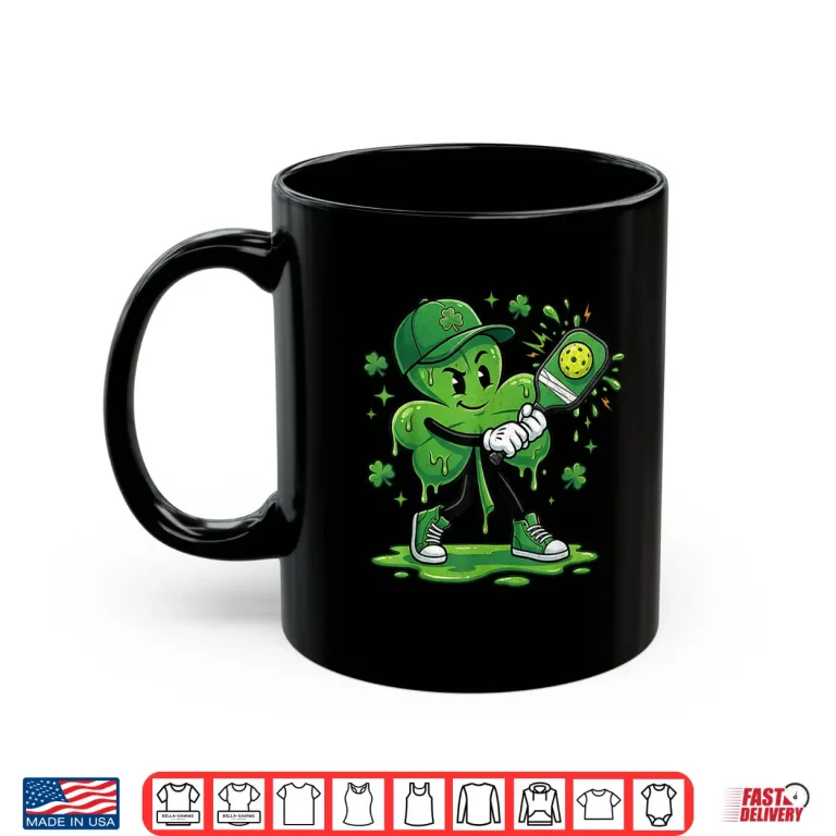 Mug St Patricks Day Pickleball Saint Pattys Paddys Men Women Kid Shirt