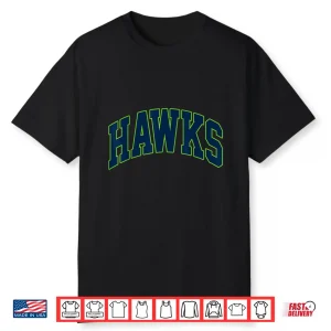 Vintage Hawks School Spirit Go Hawks Love Shirt