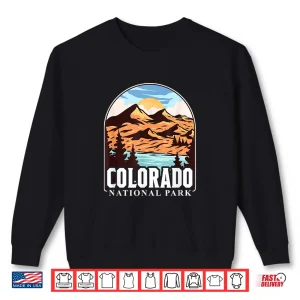 Sweatshirt Colorado National Park Hiking Camping Nature Outdoor Shirt
