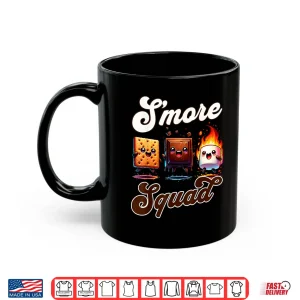 Mug Cute Outdoor Smore Squad Camping Family Matching Summer Shirt