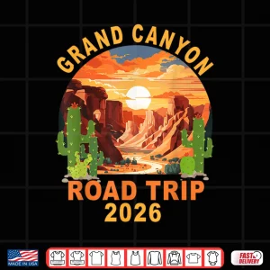 Design Grand Canyon National Park Camping Hiking Road Trip 2026 Shirt