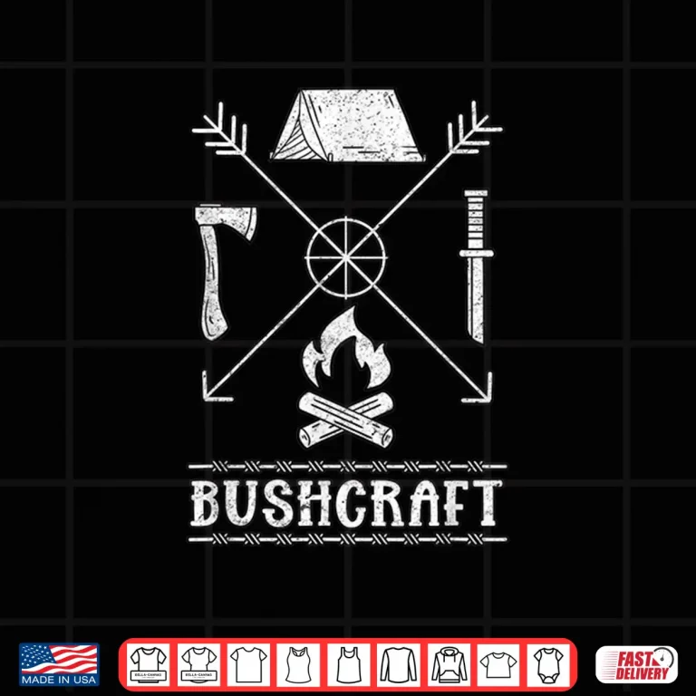 Design Nature Bushcraft Outdoor Wilderness Design Shirt