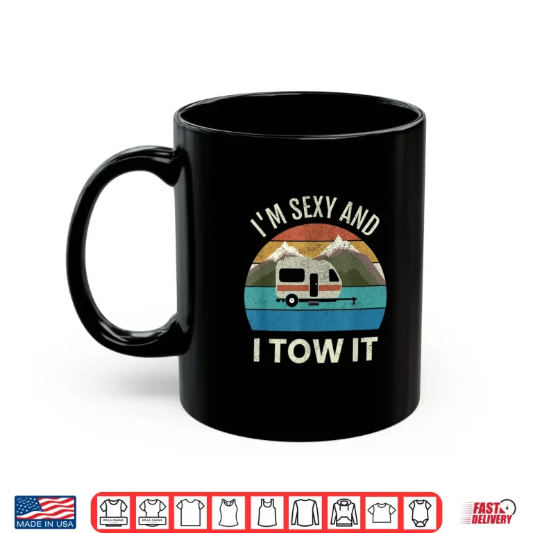Mug Sewing Gift Vintage Funny IM Sexy And I Sew It Shirt