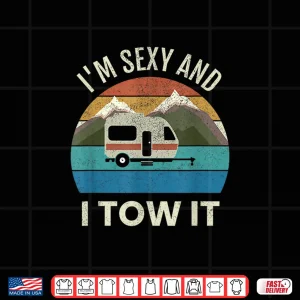 Design Sewing Gift Vintage Funny IM Sexy And I Sew It Shirt