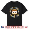 Women Camping Kawaii Smores Girls Have S’More Kids Camping Shirt