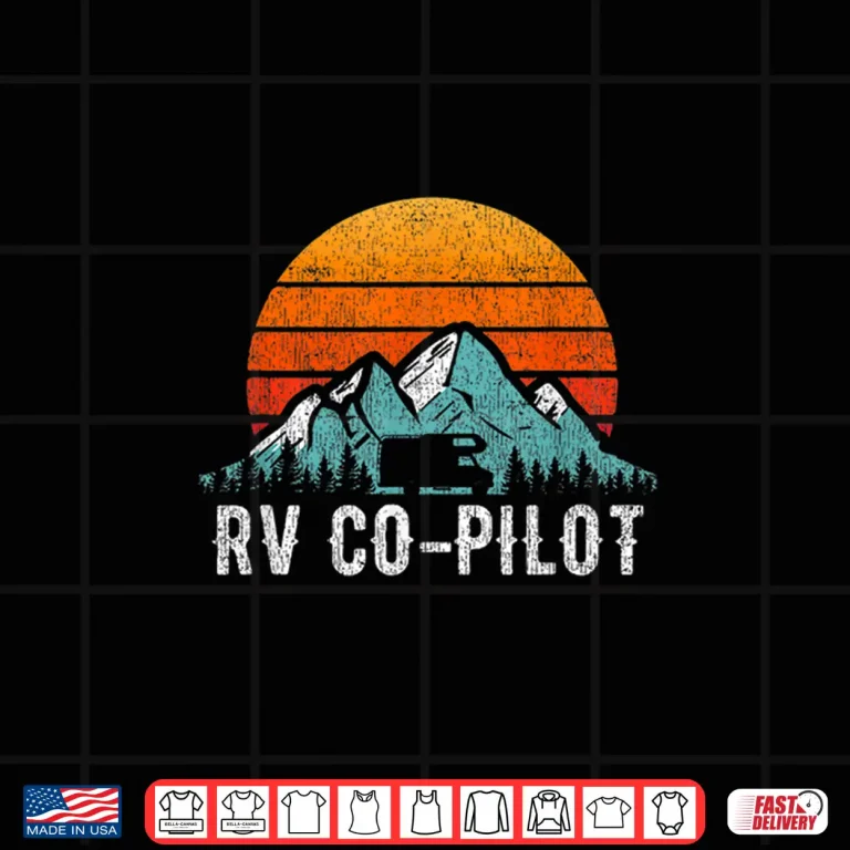 Design Rv Co Pilot Shirt Motorhome Travel Vacation Gift Shirt