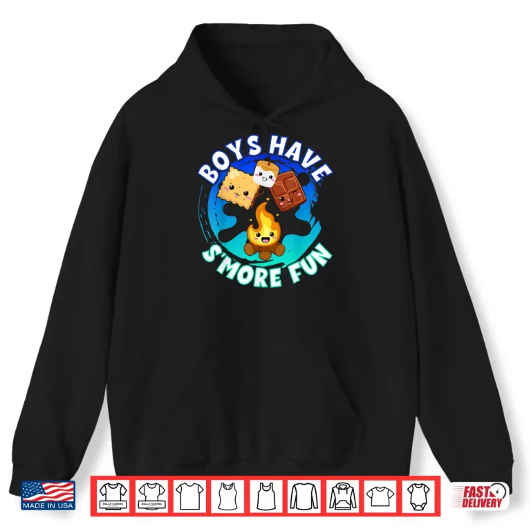 Hoodie Boys Have SMore Fun Weekend Clamping Boys Shirt