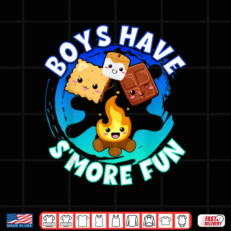 Design Boys Have SMore Fun Weekend Clamping Boys Shirt
