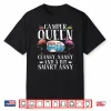 Funny Camper Queen Sassy Gift For Women Rv Camping Lovers Shirt