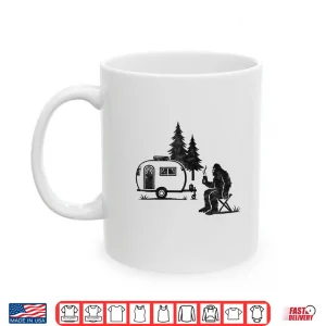 Mug Camping Motorhome Rv Bigfoot Lover Adventure Nature Outdoor Shirt