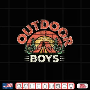 Design Outdoor Boys Vintage Shirt