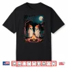 Vintage Ghost Camping Campfire Gothic Halloween Men Women Shirt
