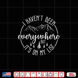 Design World Traveler Vacation Adventure Funny Travel Camping Shirt